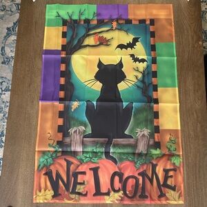 Halloween Black Cat Flag 26 X 38‎